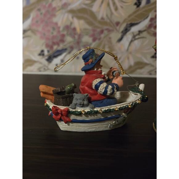 Five fishing ornaments - Picture 2 of 5